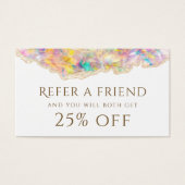 Referenzkarte für optisches Design (Vorderseite)