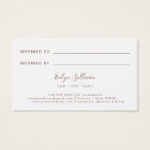 Referenzkarte für rosa Marmorierung (Rückseite)