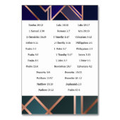 Referenzkarte für Skripts Tischnummer (Rückseite)