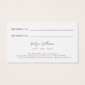 Referenzkarte für Wildblumen (Rückseite)