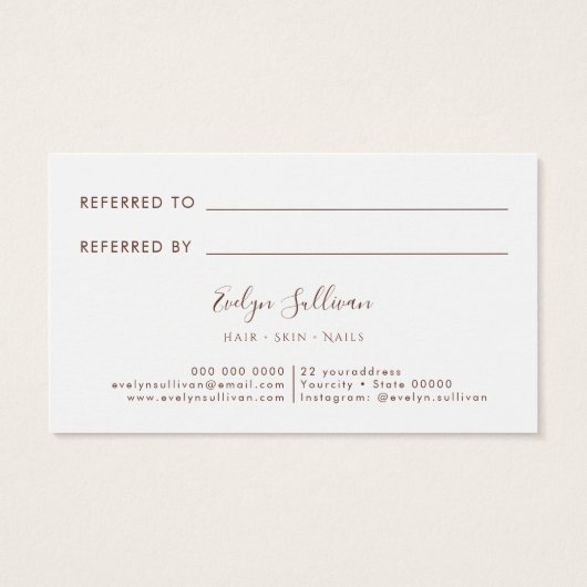 Referenzkarte für Wildblumen (Rückseite)