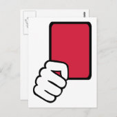 Referenzrote Karte (Vorne/Hinten)