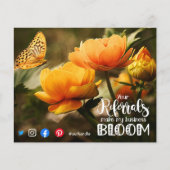 Referras machen mich bloom mailer echtes Anwesen-P Flyer (Vorne)