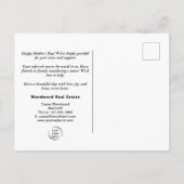 Referrenzen machen unser Business Bloom! | Muttert Postkarte (Rückseite)