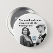Reffer-Verrücktheits-Knopf (Wahl 2) Button (Vorne & Hinten)