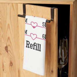 Refill Chart Geschirrtuch