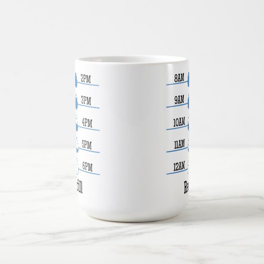 Refill Chart Kaffeetasse (Mittel)