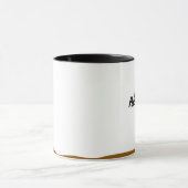 Refill Required Mug – Funny Empty Cup Design Tasse (Zentrum)