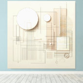 Refined Forms Leinwanddruck (Insitu (Holzboden))