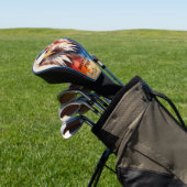 Refined Modern & Elegant Patriotic Eagle Golf Headcover (In SItu)