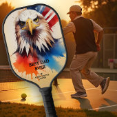 Refined Modern & Elegant Patriotic Eagle Pickleball Schläger