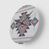 Refined Southwest Runde Wanduhr (Winkel)