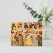 Refined Vaudeville Postkarte (Stehend Vorderseite)