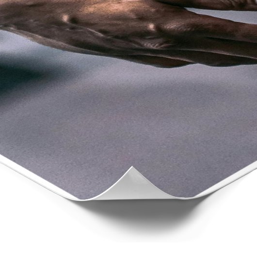 Refinement Is Progress Fitness Quote Poster (Ecke)