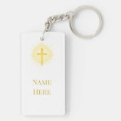 Reflect His Light Custom Easter 2026 Keychain Schlüsselanhänger (Rückseite)