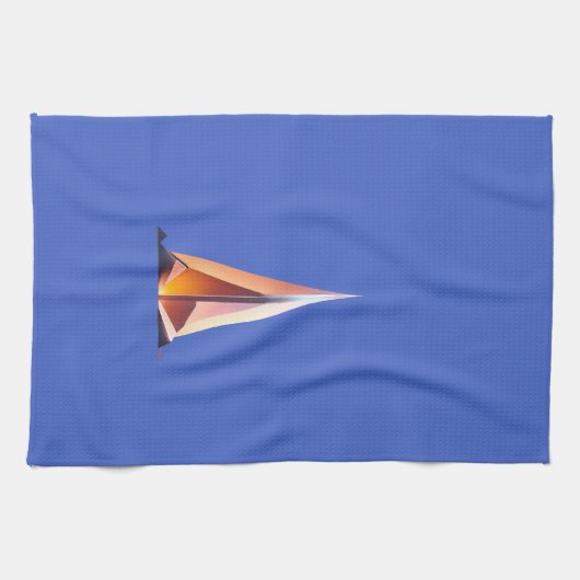 Reflect — Minimalistisches Logo-Design im hellen T Geschirrtuch (Horizontal)