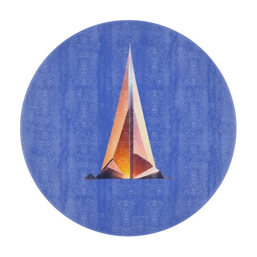 Reflect — Minimalistisches Logo-Design mit hellem Schneidebrett (Vorderseite)