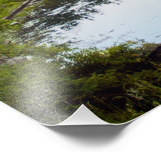 Reflect Pond  Fotodruck (Ecke)