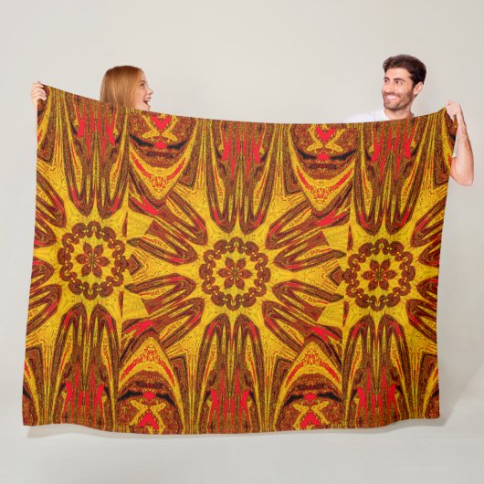 Reflected Lotus 11 Fleece Blanket (Beispiel)