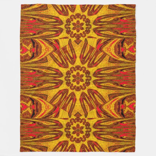 Reflected Lotus 11 Fleece Blanket (Vorderseite)