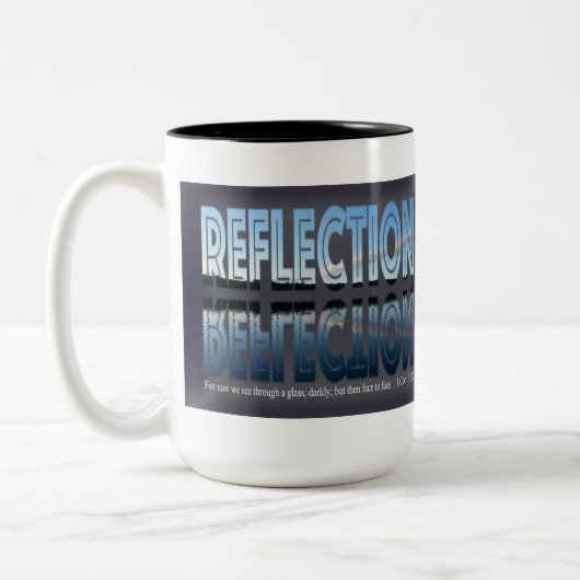 Reflection-2 15oz Zwei-Ton Tasse (Links)