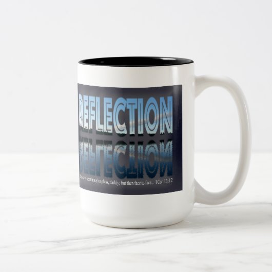 Reflection-2 15oz Zwei-Ton Tasse (Rechts)