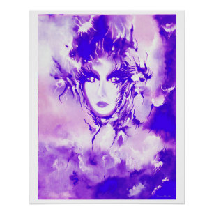 "Reflection Aphrodite", Glossy Poster