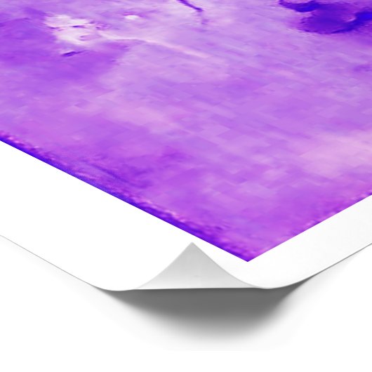 "Reflection Aphrodite", Glossy Poster (Ecke)