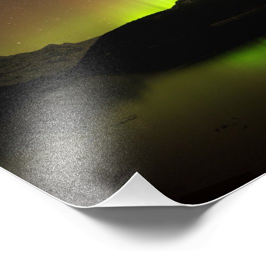 Reflection Aurora Fotodruck (Ecke)