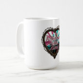 Reflection: Better Alone T-Shirt | Shattered Mirro Kaffeetasse (Vorderseite Links)