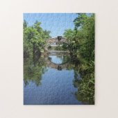 Reflection Bridge Foto von New Orleans Puzzle (Vertikal)