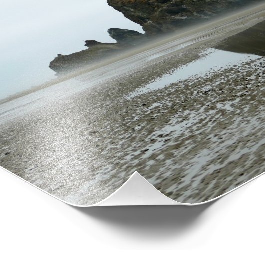 Reflection, Cannon Beach, Oregon Fotodruck (Ecke)