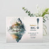 Reflection Lake Einladung (Stehend Vorderseite)