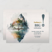 Reflection Lake Einladung (Vorne/Hinten)