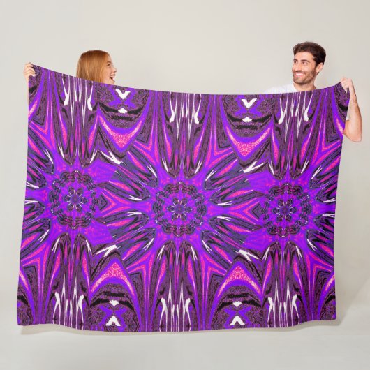 Reflection Lotus 5 Fleece Blanket (Beispiel)