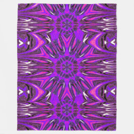 Reflection Lotus 5 Fleece Blanket