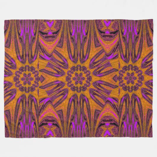 Reflection Lotus 6 Fleece Blanket (Vorderseite (Horizontal))