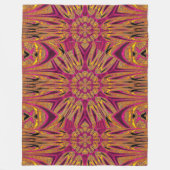 Reflection Lotus 7 Fleece Blanket (Vorderseite)