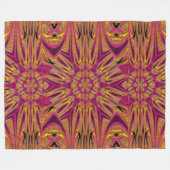 Reflection Lotus 7 Fleece Blanket (Vorderseite (Horizontal))