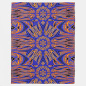 Reflection Lotus 9 Fleece Blanket (Vorderseite)