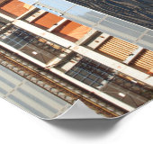 Reflection Office Gebäude New York City Poster (Ecke)