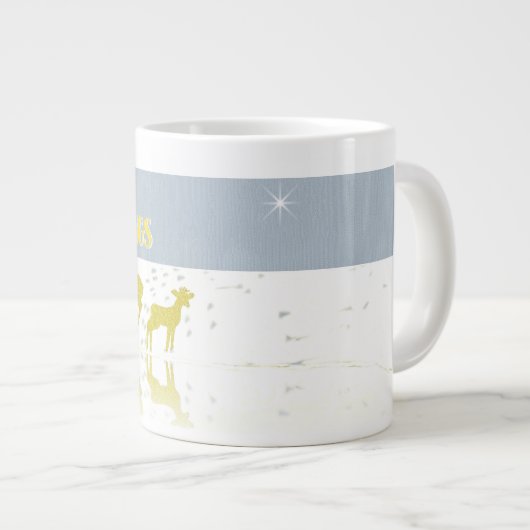 Reflection-Star Jumbo-Tasse (Vorderseite Rechts)