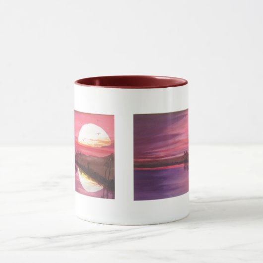 Reflection Sunset Tasse (Zentrum)