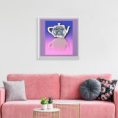 Reflection Teapot Leinwanddruck (Insitu (Wohnzimmer))