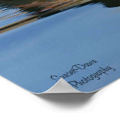 Reflection Throw Kissen Mouse Pad P Poster (Ecke)