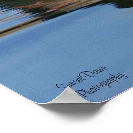 Reflection Throw Kissen Mouse Pad P Poster (Ecke)
