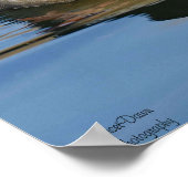 Reflection Throw Kissen Mouse Pad P Poster (Ecke)