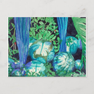 "Reflections 1" Aquarellbilder Postkarte