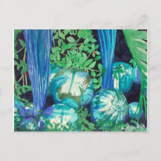 "Reflections 1" Aquarellbilder Postkarte