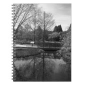 Reflections Black & White Nature  Notizblock (Vorderseite)